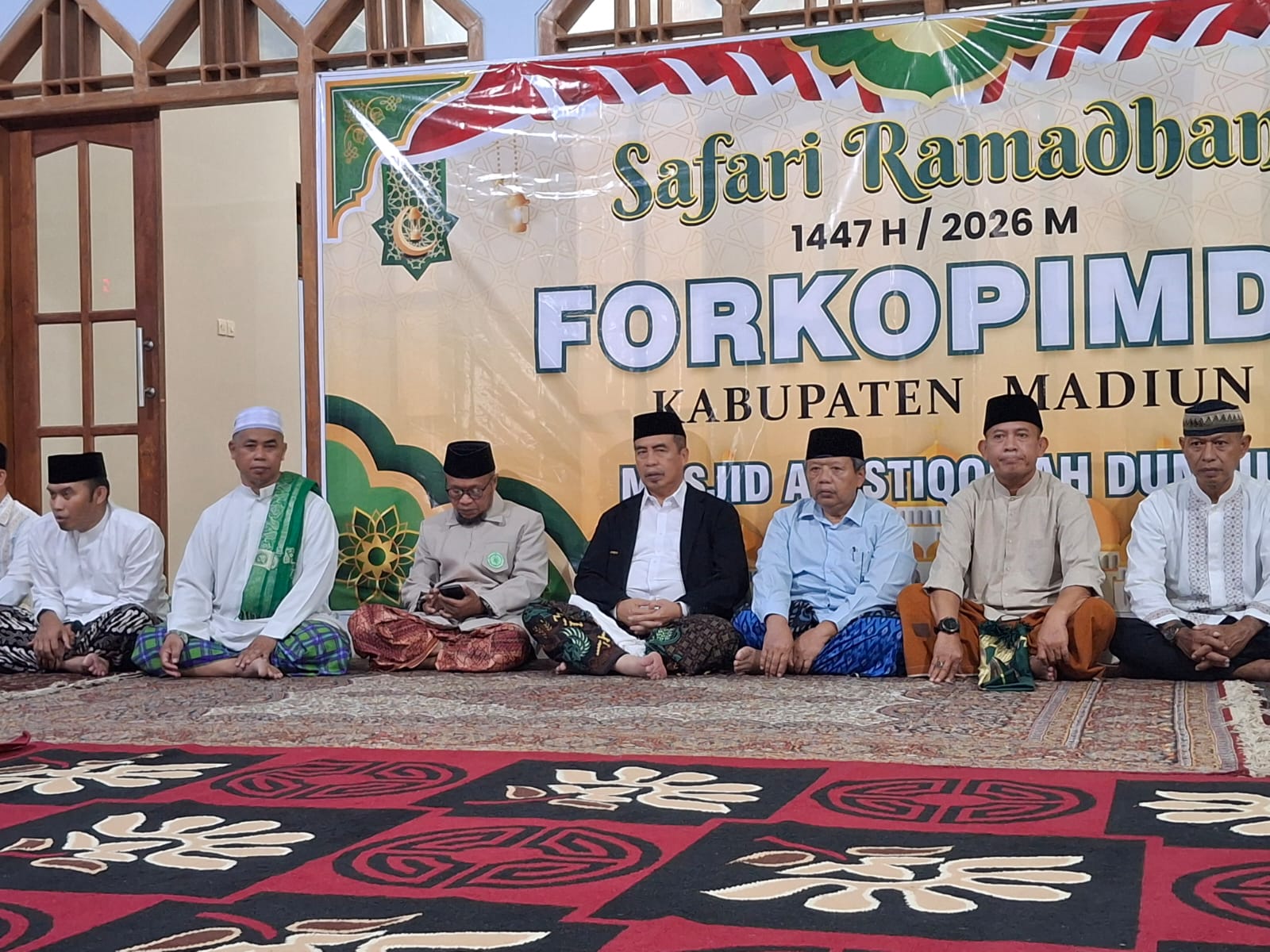 Kecamatan Wungu Semarakkan Safari Ramadhan Forkopimda Kabupaten Madiun